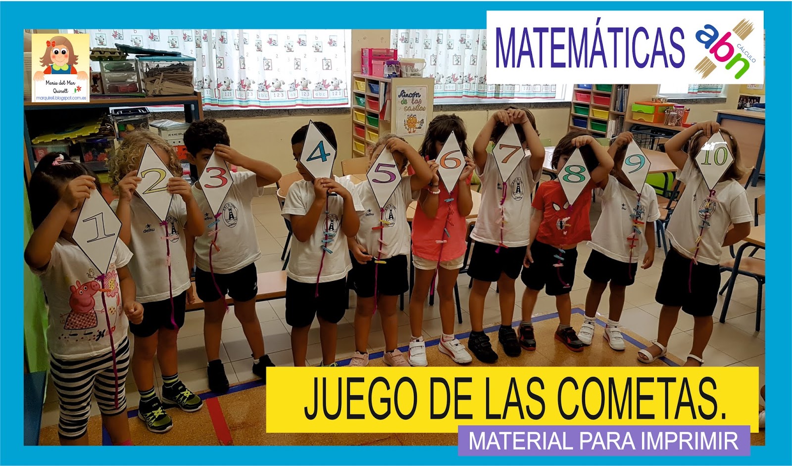 abn juego de las cometas material