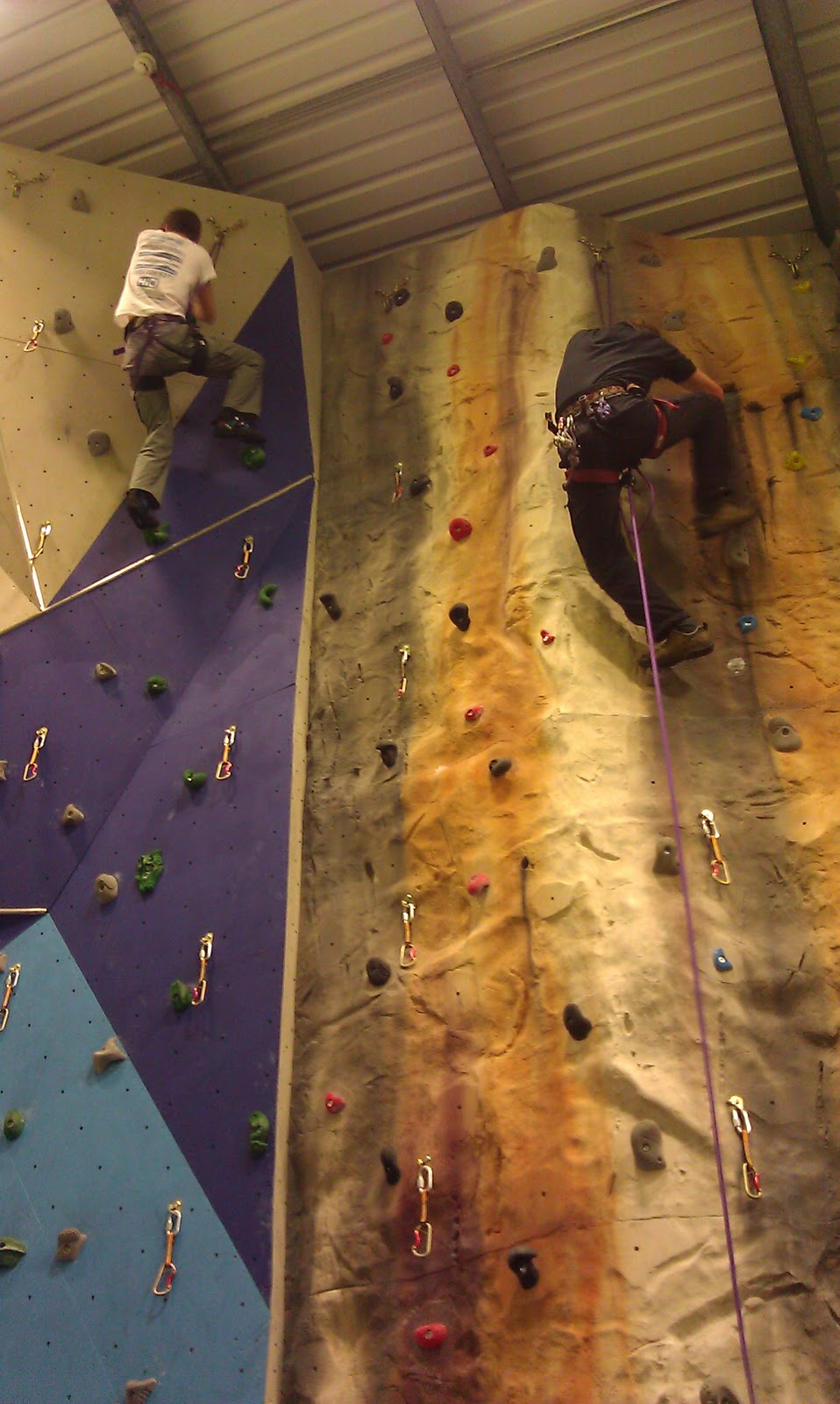 Plymouth College Outdoor Education Marjon Climbing Wall