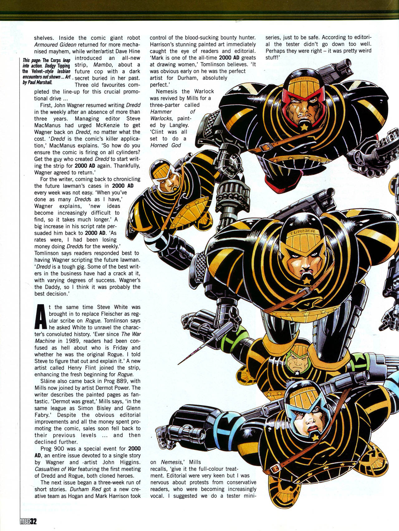 Read online Judge Dredd Megazine (Vol. 5) comic -  Issue #201 - 32