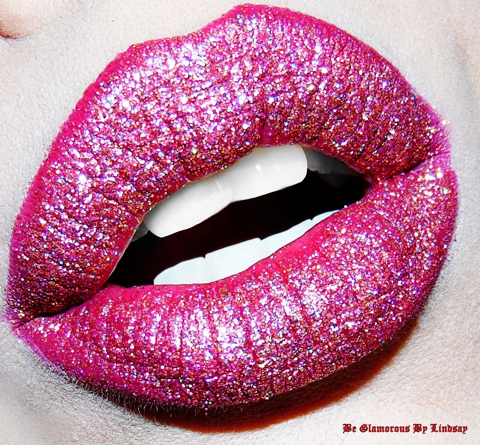 Be Glamorous By Lindsay Day 11 Glitter Lips AF