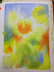 negative painting watercolor swenson brenda paintings watercolors