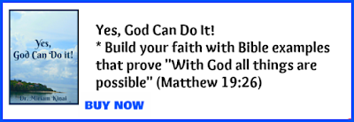 Yes, God can do it!