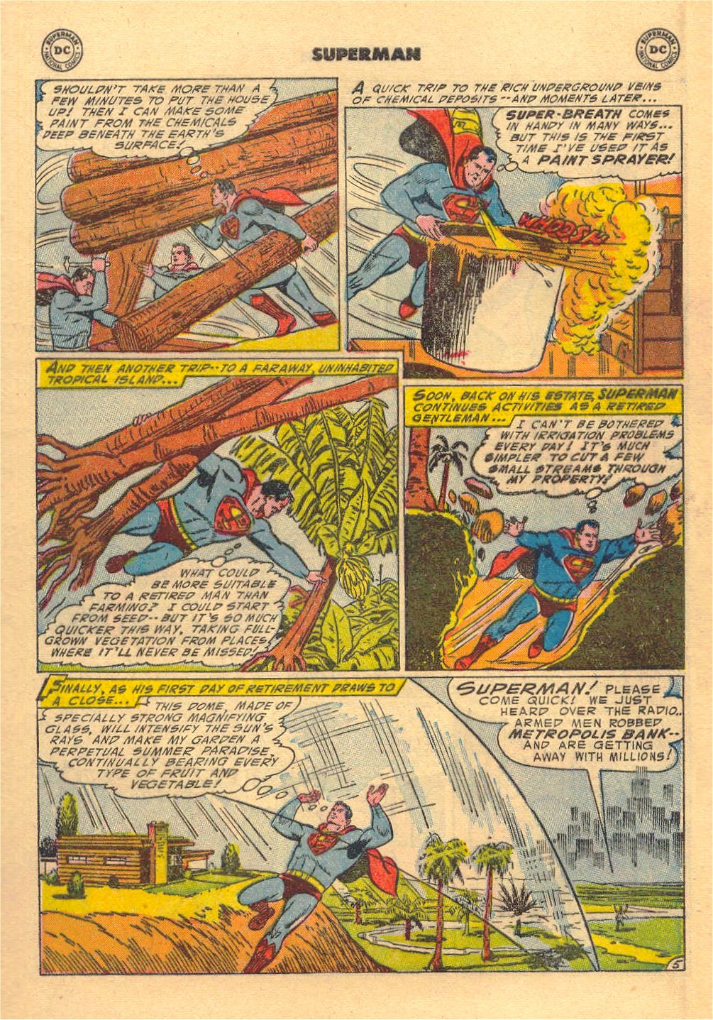 Read online Superman (1939) comic -  Issue #90 - 7