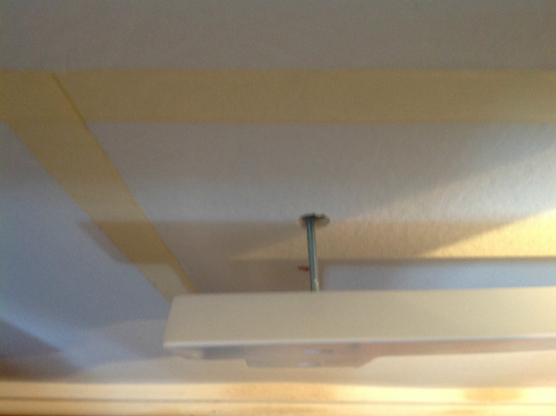 They tightened up well; the bracket was firmly mounted. I moved on to