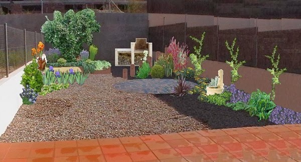 Diseño de un jardín trasero - Guia de jardin