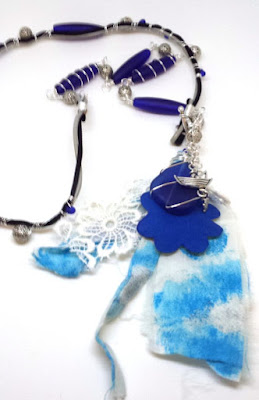 Beach blog hop: seaglass, wire wrapping, ooak jewelry, 3-in-1 necklace :: All Pretty Things