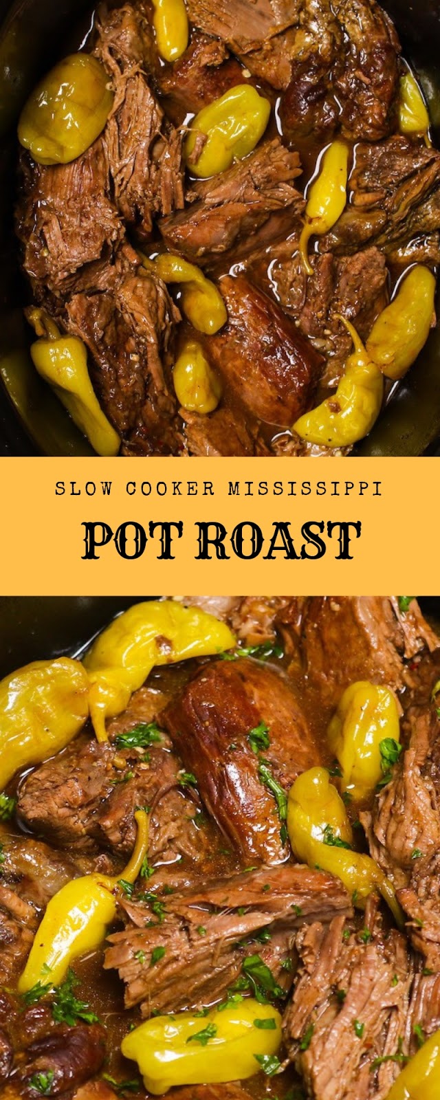Slow Cooker Mississippi Pot Roast Smells Tasty