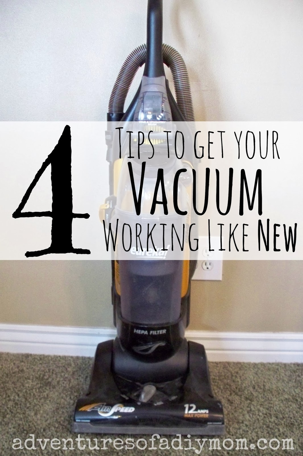 How to Fix your Vacuum - 4 Tips to get it working like new