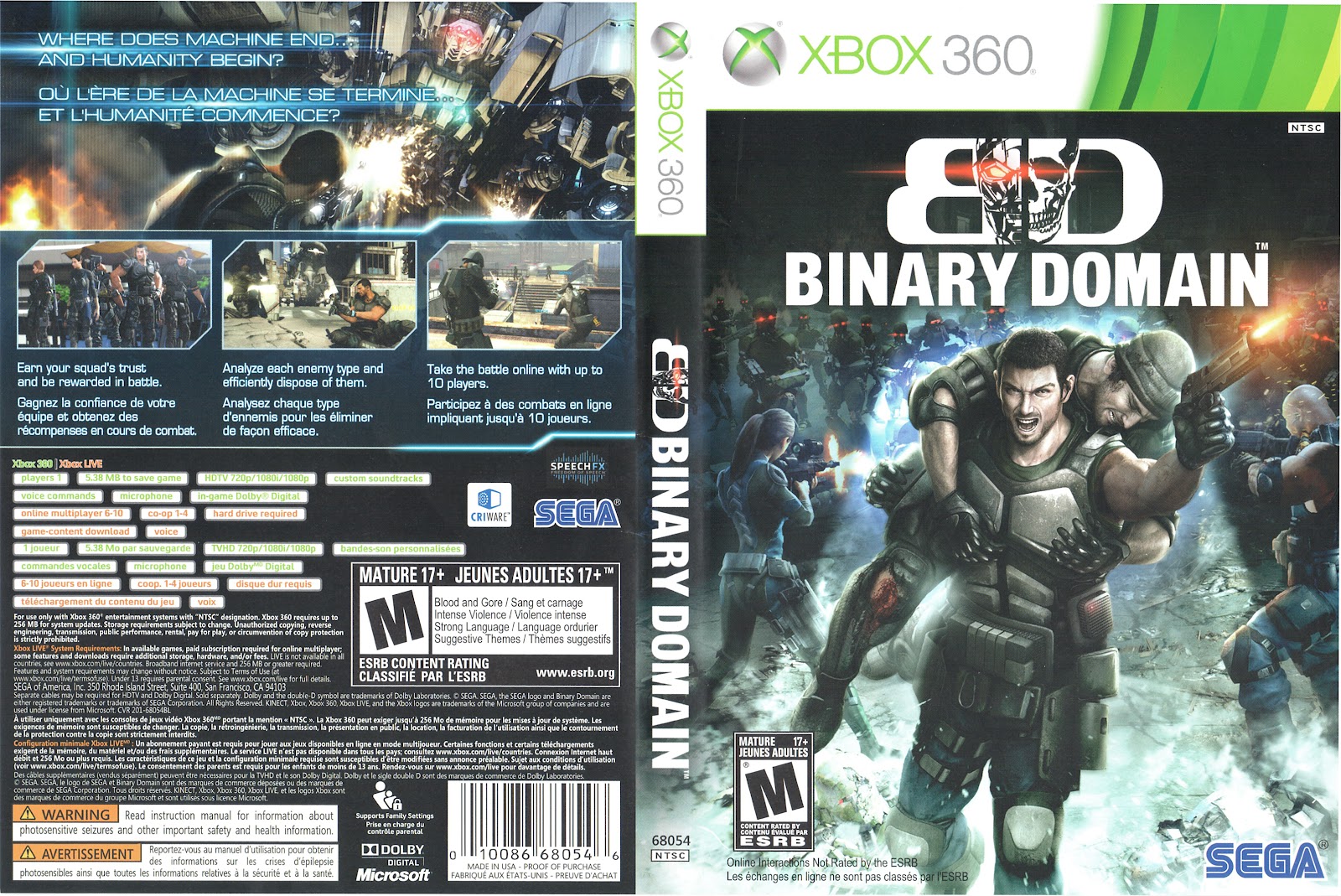 free download binary domain xbox 360