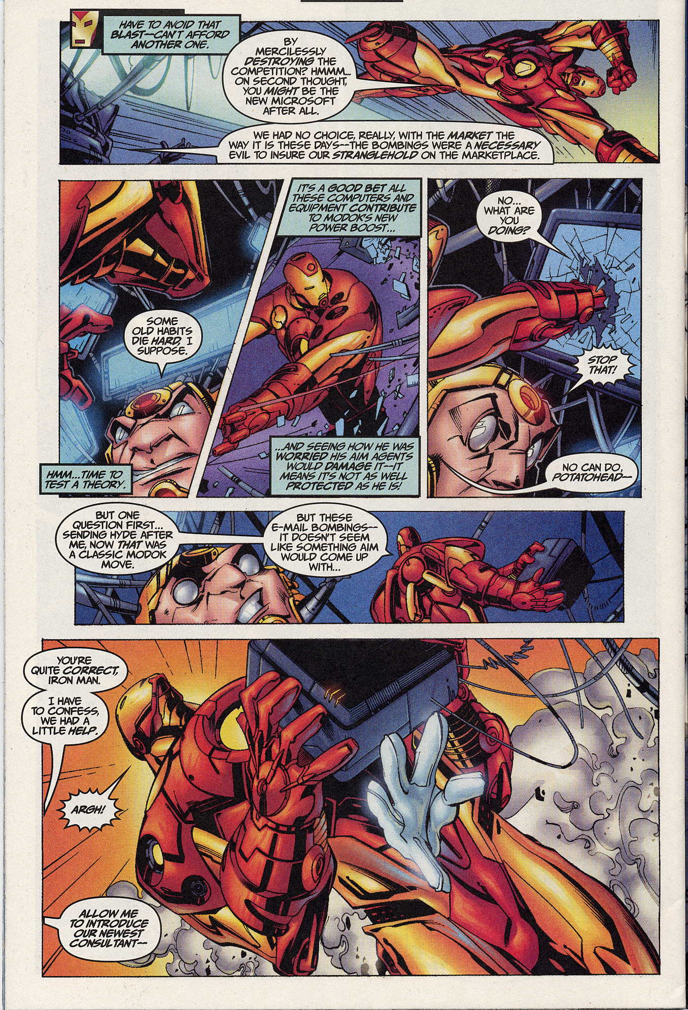 Read online Iron Man (1998) comic -  Issue #44 - 23