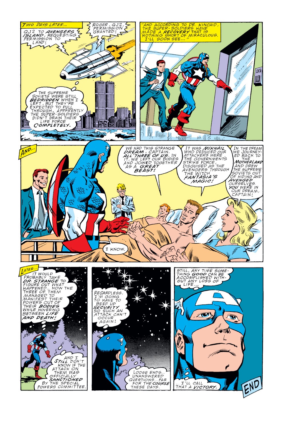 Read online Captain America (1968) comic -  Issue #353 - 23