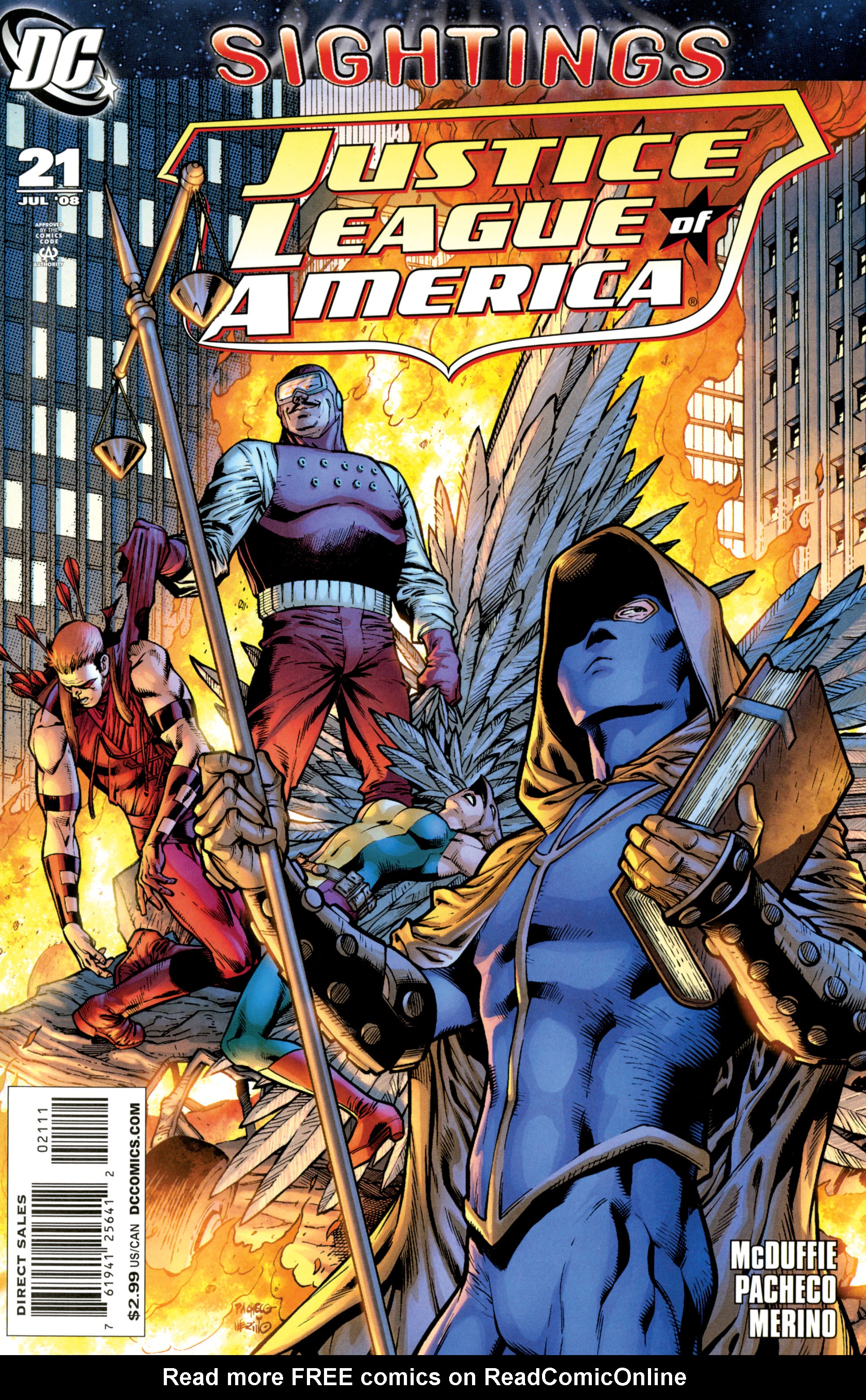 Read online Justice League of America (2006) comic -  Issue #21 - 1