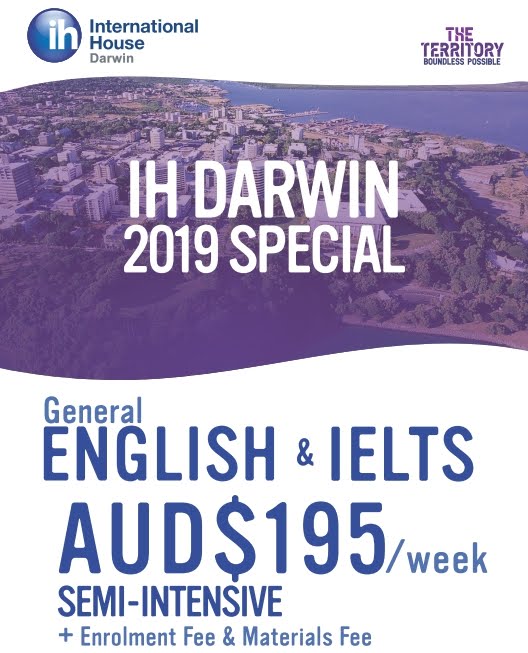 โปรโมชั่นเรียนภาษา เมือง Darwin ประเทศออสเตรเลีย หมดเขต 31 ธค 62