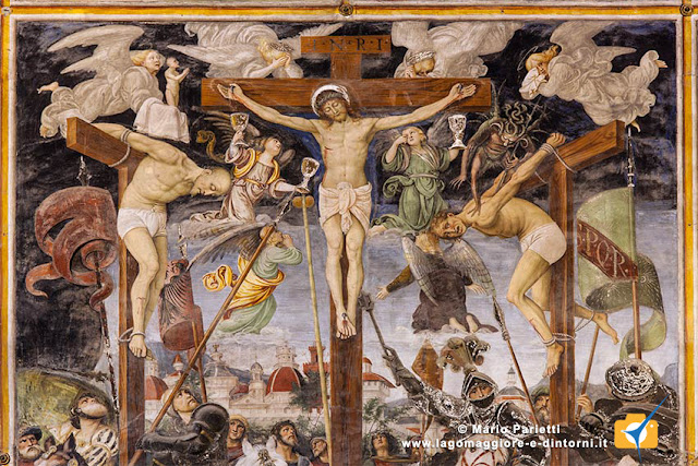La Crocefissione, particolare La Crocefissione, particolare