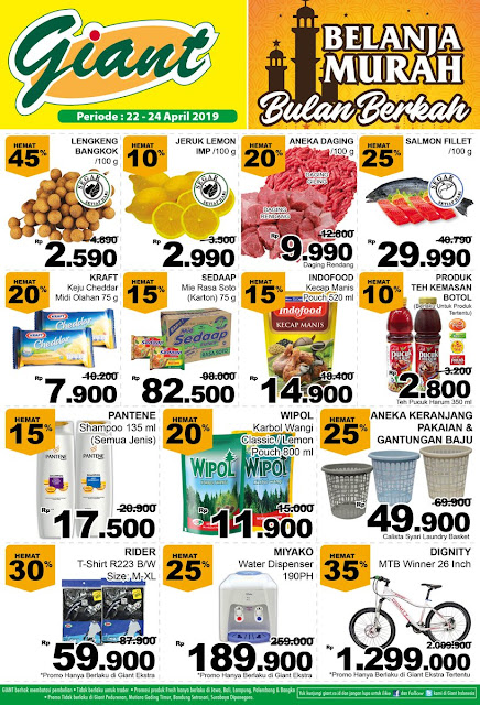 #Giant - #Promo #Katalog Periode 22 - 24 April 2019 #Giant - #Promo #Katalog Periode 22 - 24 April 2019