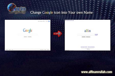 Cara Mudah Merubah Nama Google menjadi Nama Sendiri di Search Engine