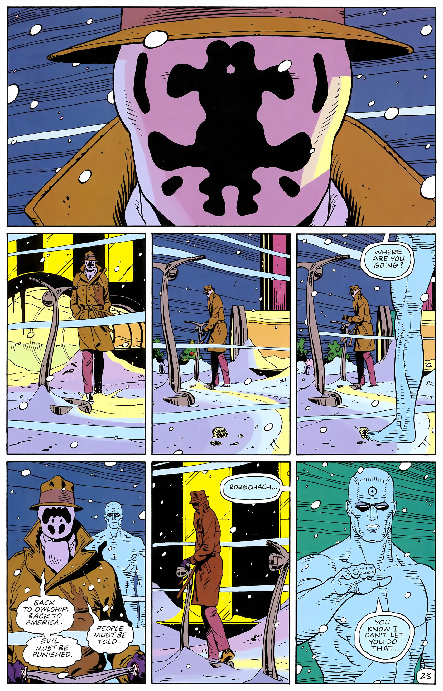 Read online Watchmen comic -  Issue #12 - 25