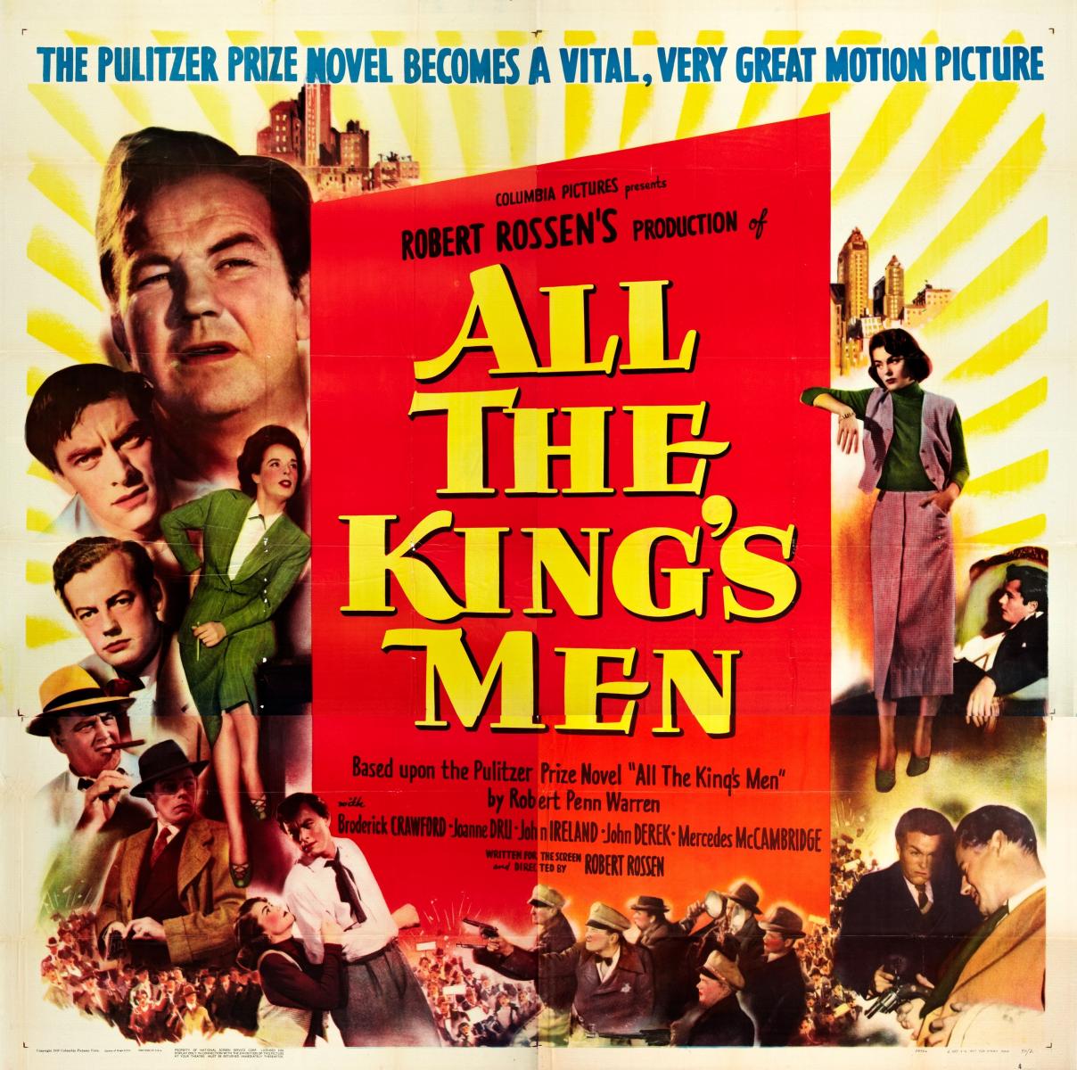 Laura's Miscellaneous Musings Tonight's Movie All the King's Men