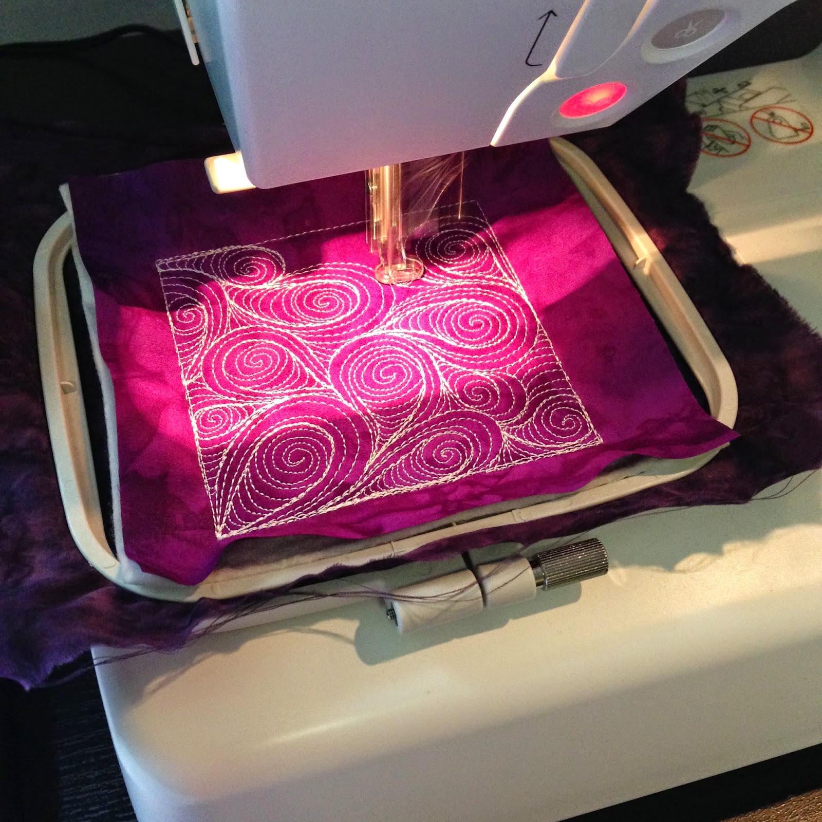 The Free Motion Quilting Project Quilting on a Home Machine Versus Longarm Machine