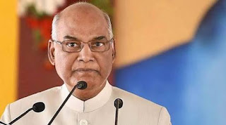 President of India to Visit Telangana Tamil Nadu and Kerala from 4th to 7th August 2018