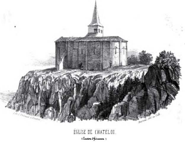 patrimoine de l'Allier église de Chateloi patrimoine de l'Allier église de Chateloi