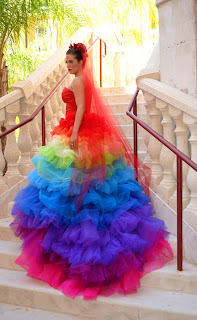 Colorful Pictures- Best Bridal Gown EVER