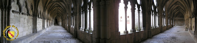 Toul - Cathédrale Saint-Etienne : Galerie est et sud du cloître