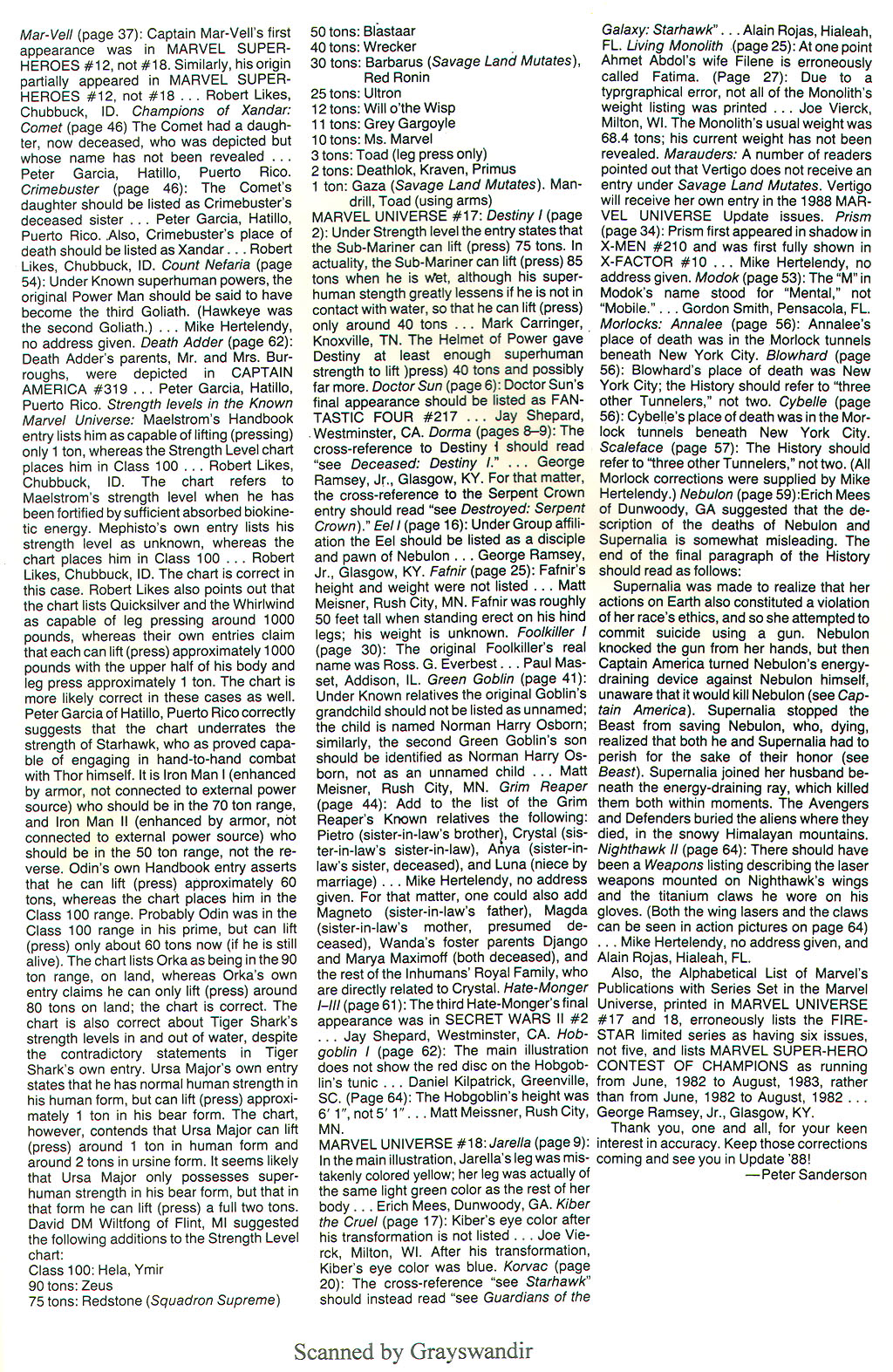 Read online The Official Handbook of the Marvel Universe Deluxe Edition comic -  Issue #20 - 67