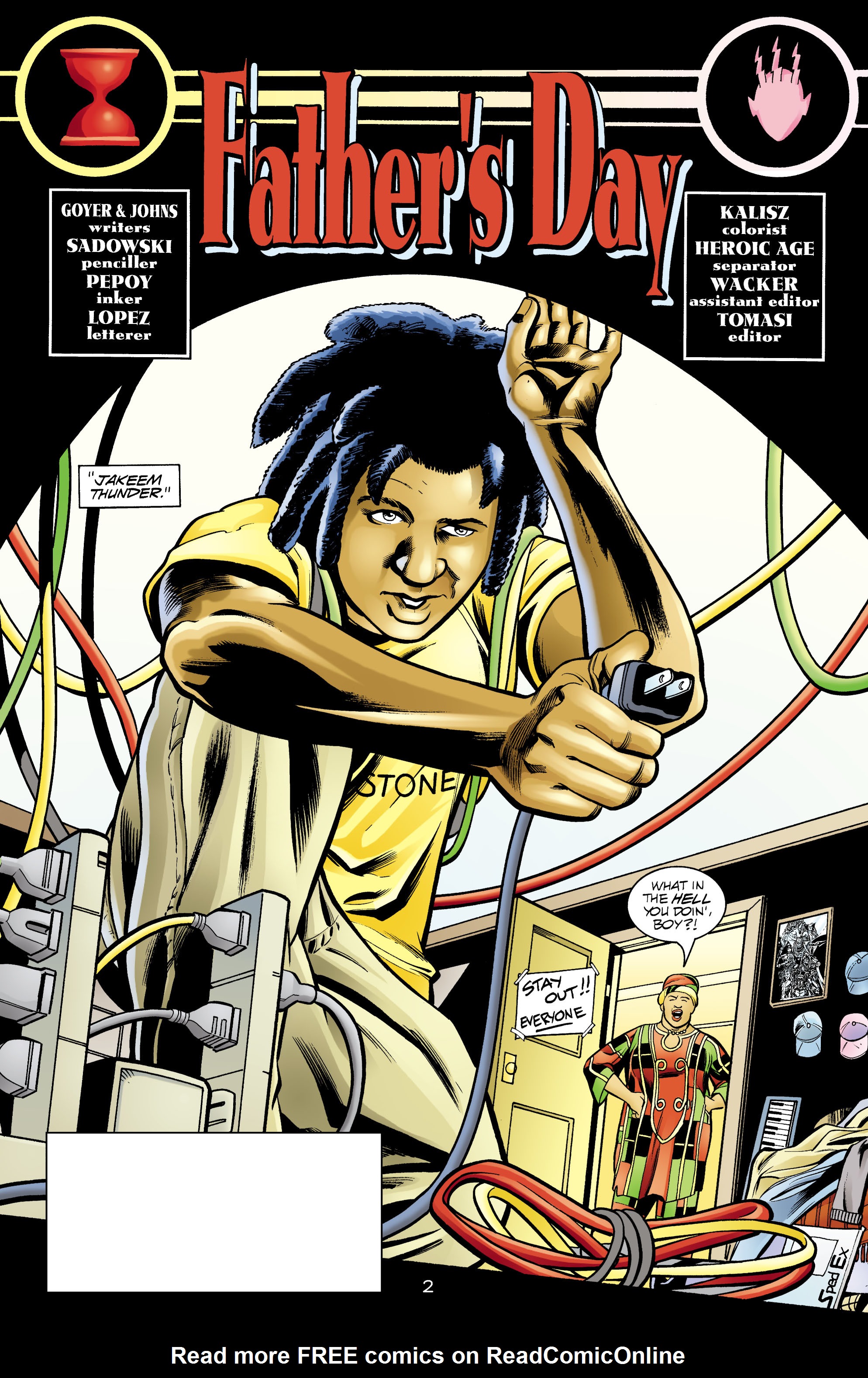 Read online JSA (1999) comic -  Issue #38 - 3