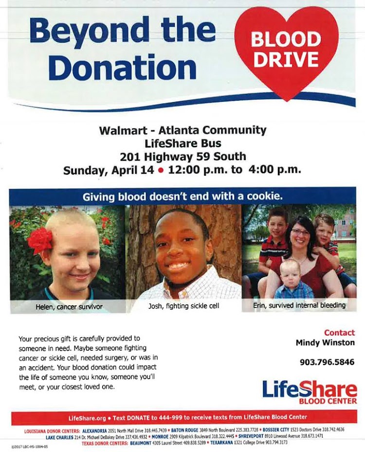 With reserve blood supplies low, Lifeshare hosts blood drive at Atlanta Walmart