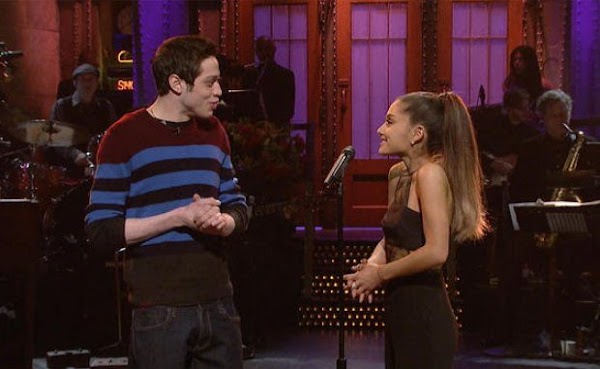 Ariana Grande estaría estrenando romance con el comediante Pete Davidson