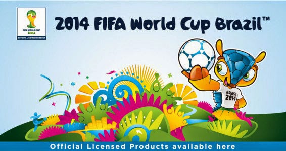 Baner Alfamart official licensed merchandise FIFA piala dunia Brazil 2014