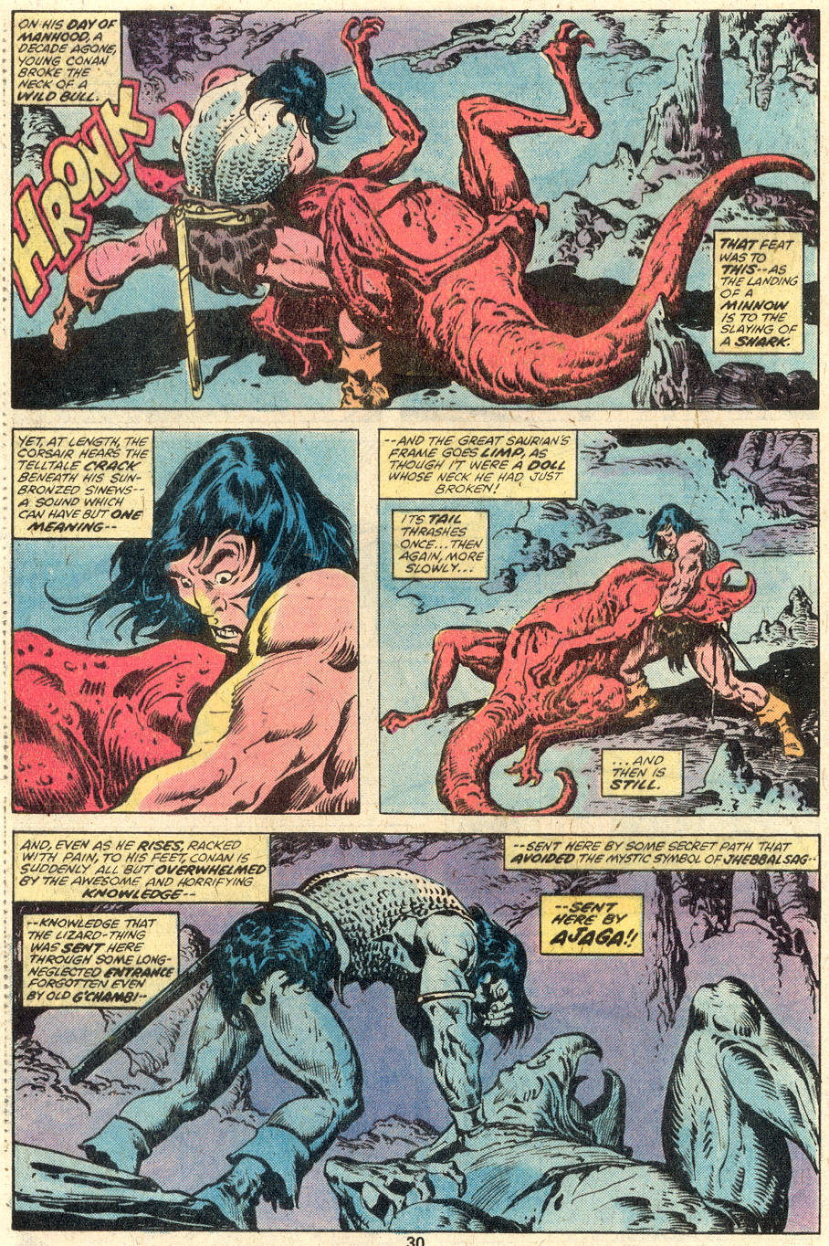 Read online Conan the Barbarian (1970) comic -  Issue #95 - 17