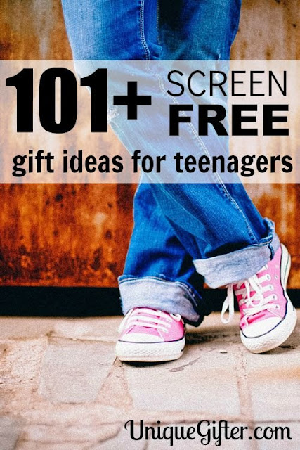 http://uniquegifter.com/101-screen-free-gifts-for-teens/