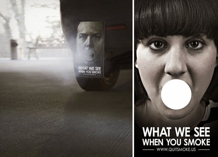 40 Of The Most Powerful Social Issue Ads That’ll Make You Stop And Think - What We See When You Smoke