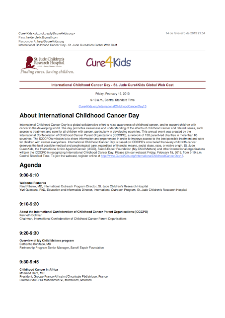 International Childhood Cancer Day