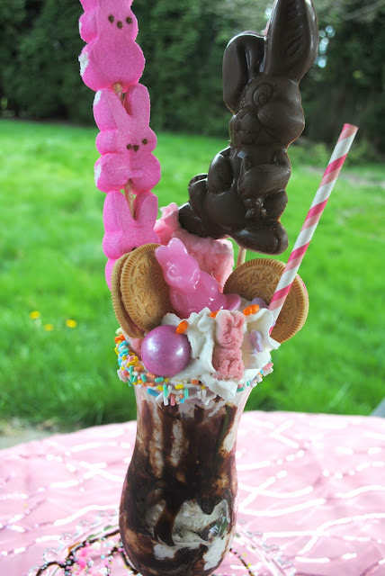 Bring the party with a crazy Easter milkshake. More ideas over at FizzyParty.com