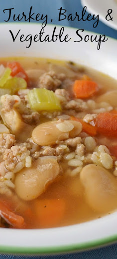 Turkey, Barley and Vegetable Soup