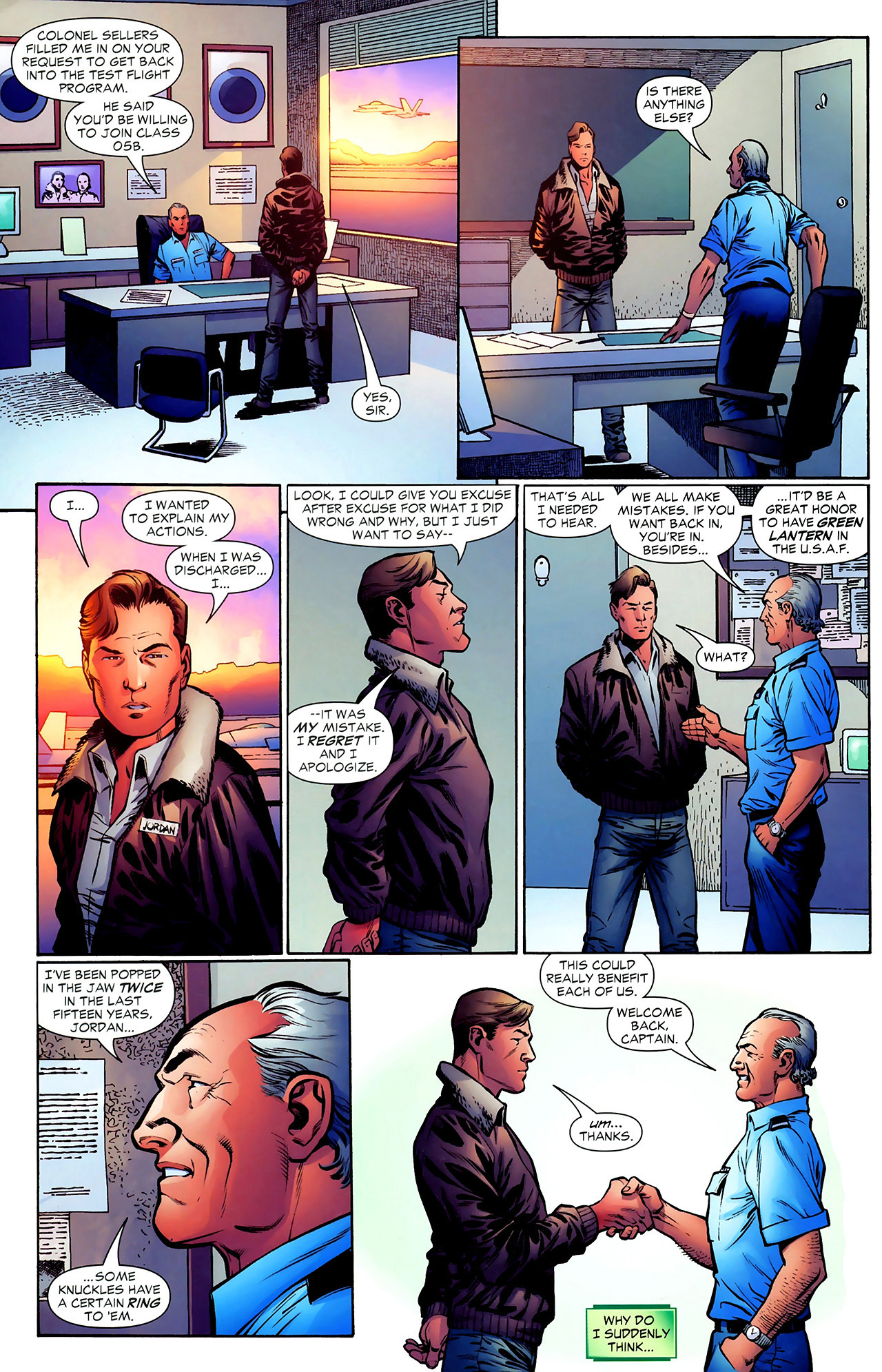 Read online Green Lantern (2005) comic -  Issue #3 - 19
