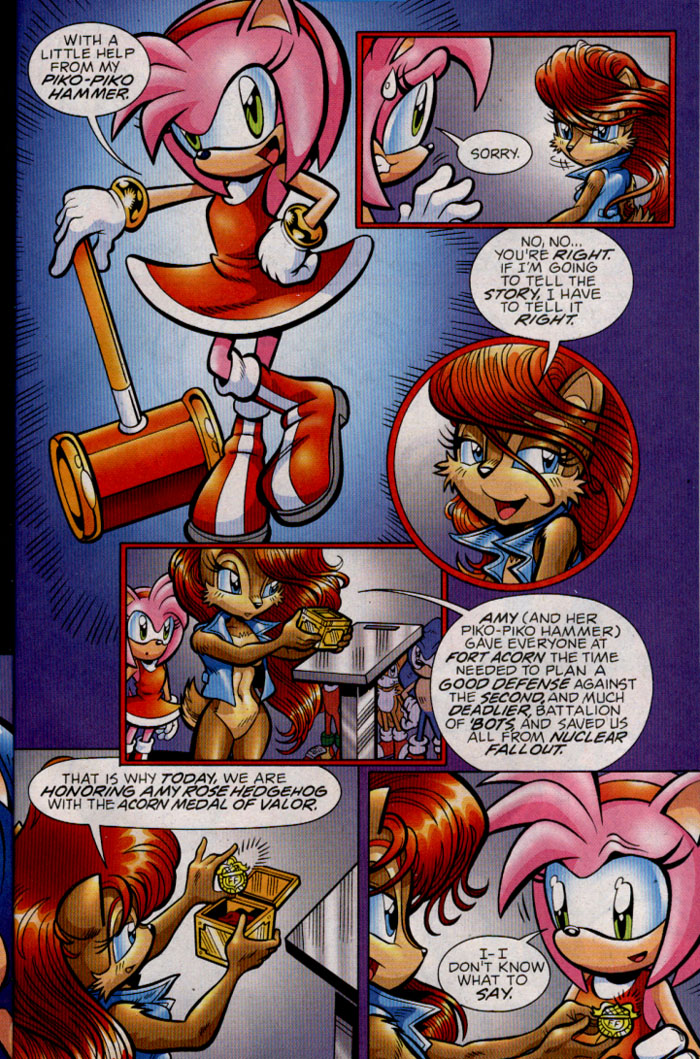 Read online Sonic The Hedgehog comic -  Issue #142 - 17