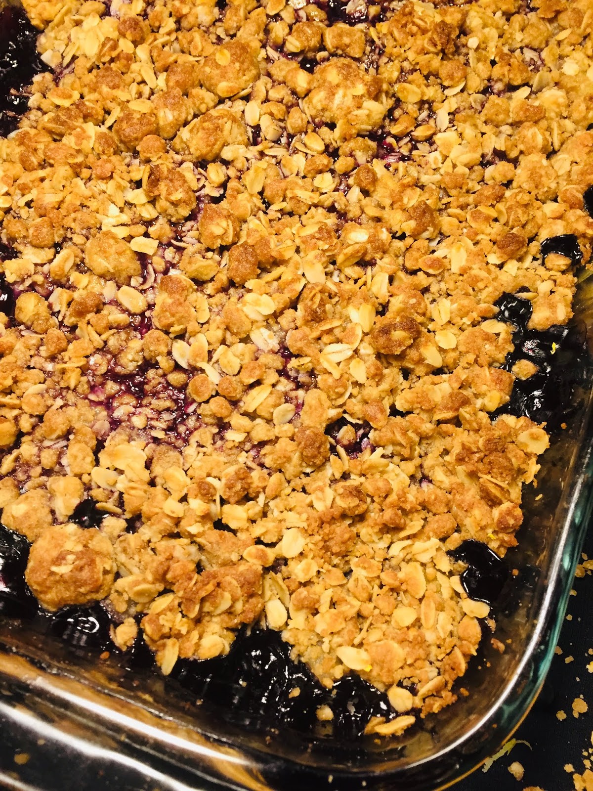 Blueberry Pineapple Cobbler