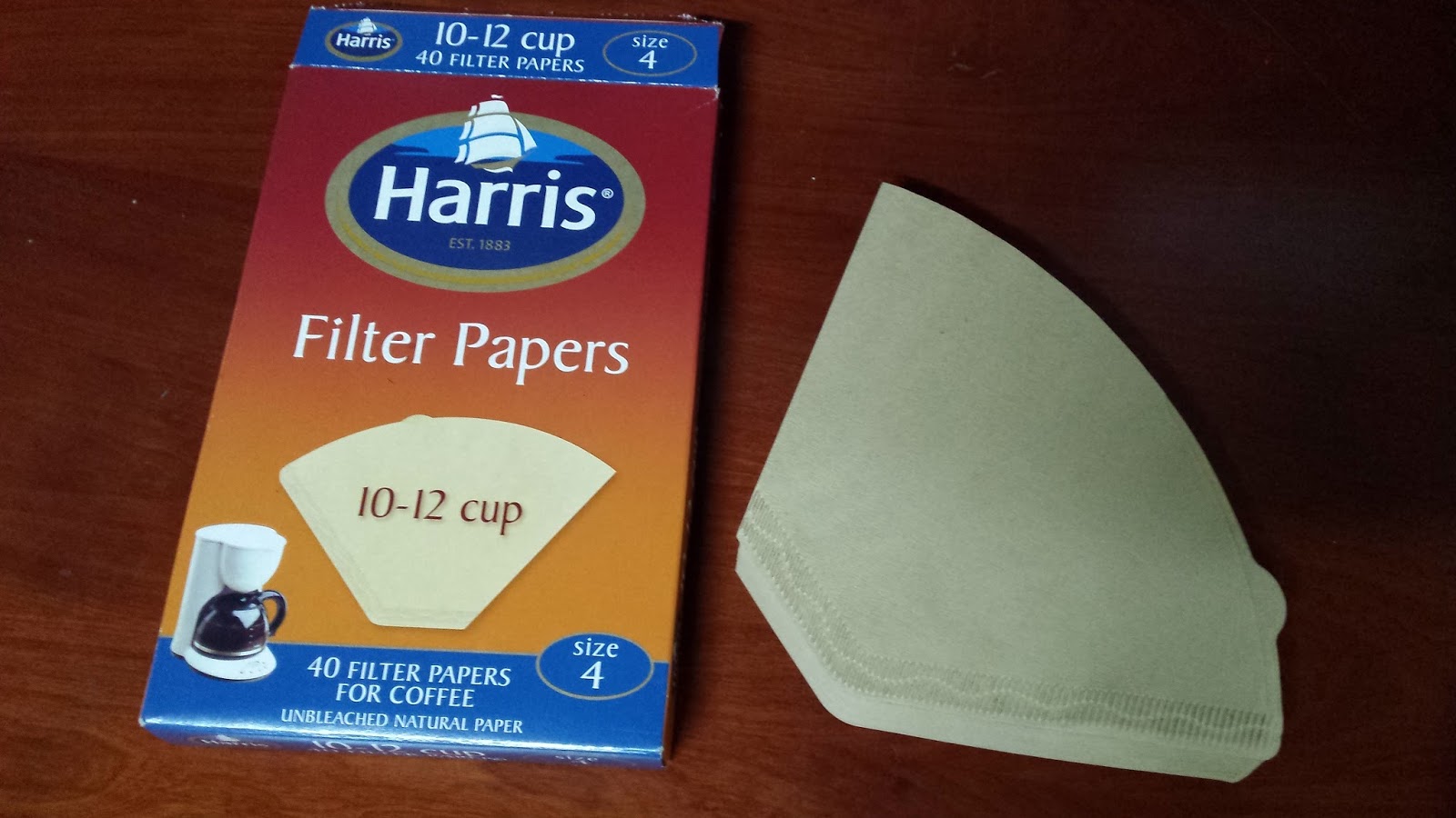 Making your own tea bags from coffee filters at home!