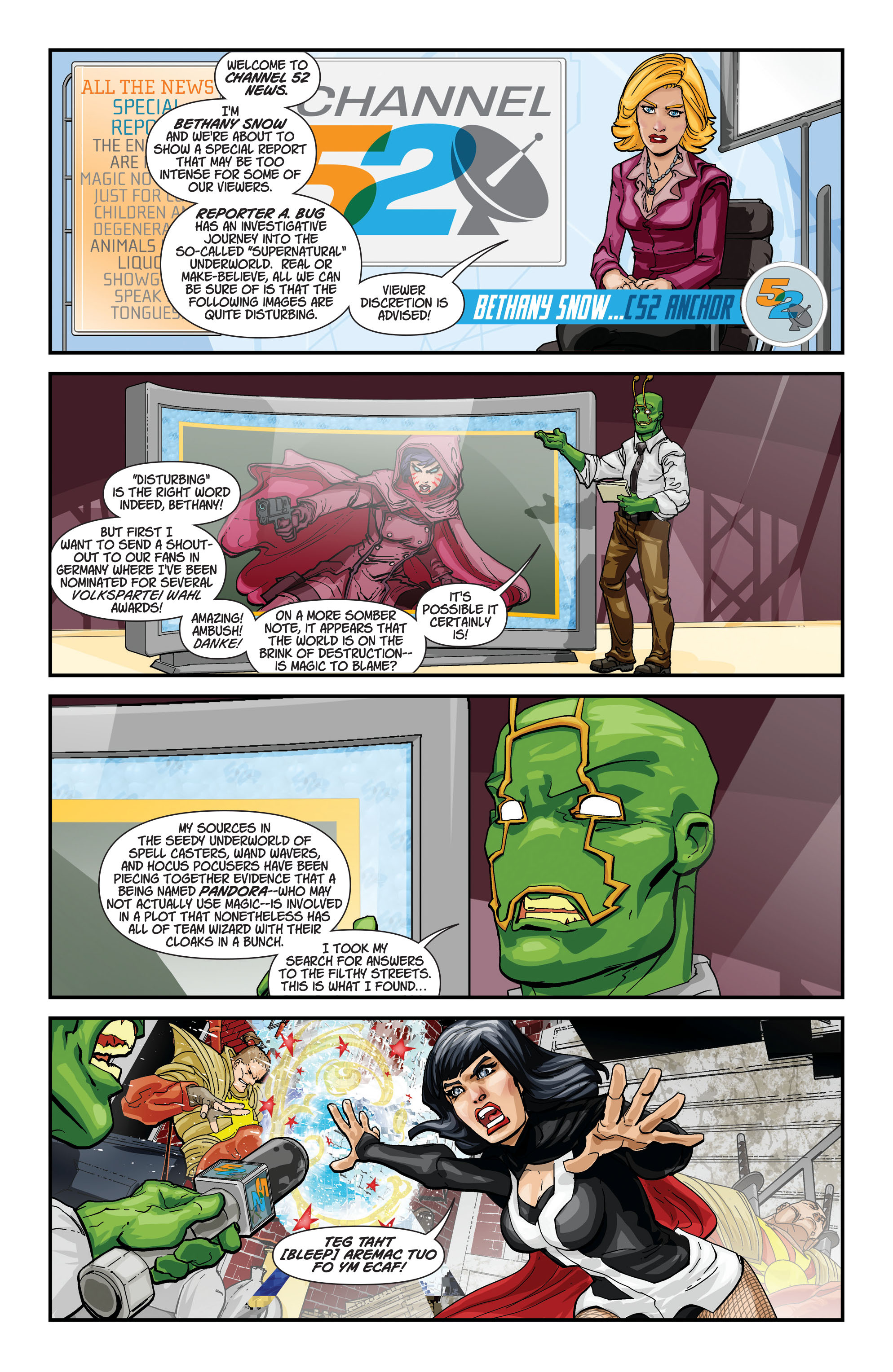 Read online Constantine comic -  Issue #4 - 22