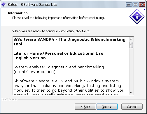 TENTANG SISOFTWARE SANDRA LITE