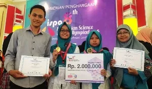 Alat Pembasmi Bakteri Sapi Perah Ciptaan Siswa MTs