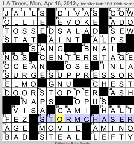 Writer wiesel first name for santa crossword