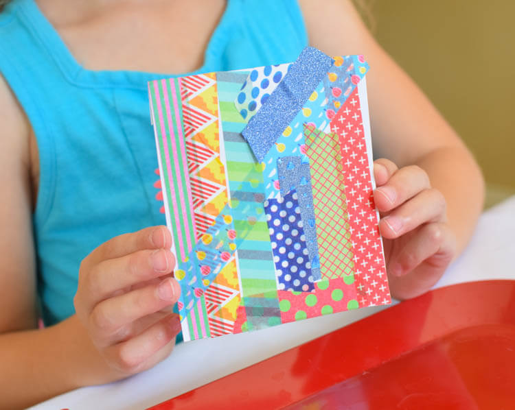 Washi Tape Flower Craft What Can We Do With Paper And Glue