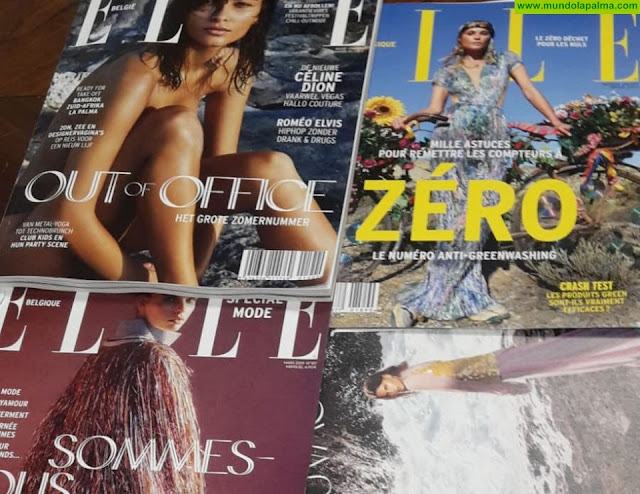 Los encantos turísticos de La Palma se promocionan en Bélgica a través de la revista de moda y belleza ‘Elle’