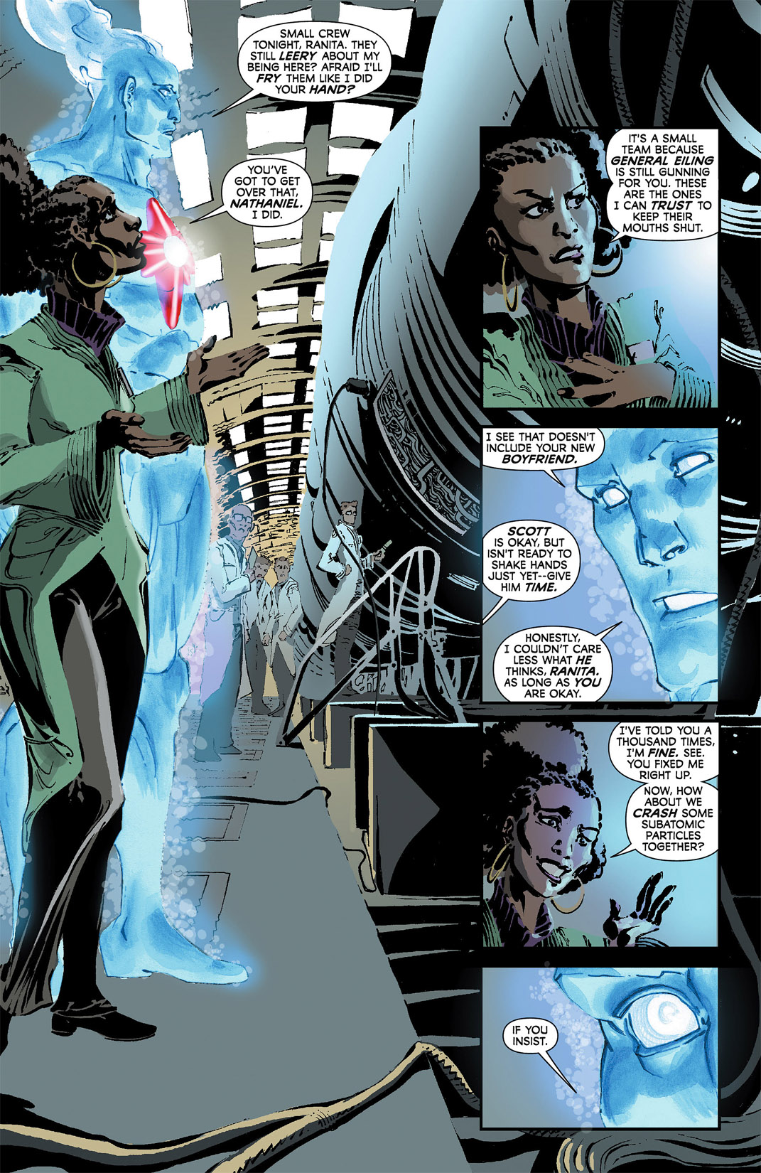 Read online Captain Atom comic -  Issue #7 - 8