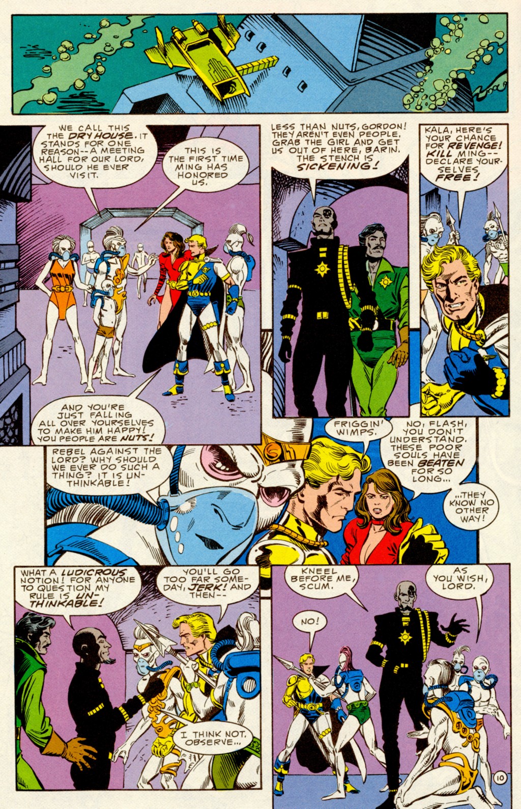 Read online Flash Gordon (1988) comic -  Issue #3 - 10